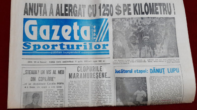 Ziar Gazeta Sporturilor 11 04 1995 foto