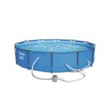 Piscina rotunda, cadru metalic, pompa de filtrare, 366x76 cm, Bestway? Steel Pro MAX Pool