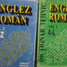 Gabriela Niculescu (coord.) - Dictionar tehnic englez - roman, 2 vol.