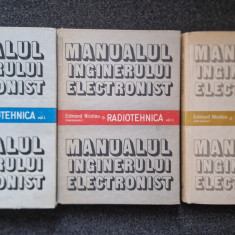 MANUALUL INGINERULUI ELECTRONIST. RADIOTEHNICA - Nicolau (3 volume)