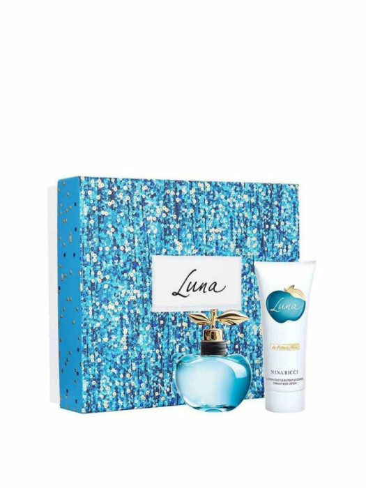 Set parfum Nina Ricci Luna Edt 50 Ml + Body Lotion 75 Ml