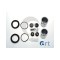 Set reparatie etrier frana Mercedes; Vw, Punte Fata, sistem franare BREMBO, ERT