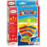 Set creatie cu nisip colorat DIY