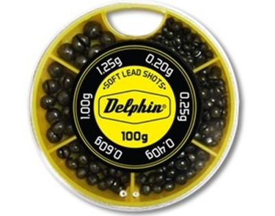 Plumbi despicati ( alice ) Soft 100 gr.cutie galbena: 0,2-1,25 gr. - Delphin foto