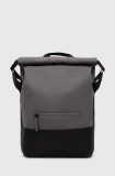 Rains rucsac Trail Rolltop Backpack W3 culoarea gri, mare, modelator, 14320.13