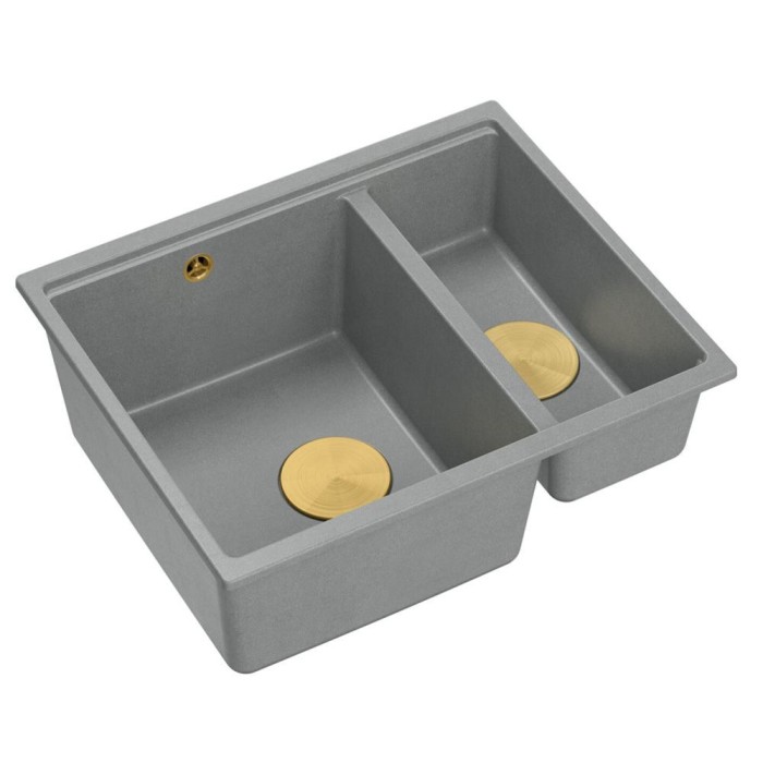 Chiuveta din granit Logan 150 Grey Metallic