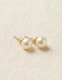 Spherical Pearl Earrings &ndash; Italian Elegance and Refinement
