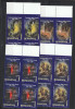 Romania 2005-Centenar Jules Verne,serie 4 valori dantelate,bloc de 4,MNH, Arta, Nestampilat
