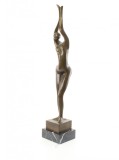 Nud modern - statueta din bronz pe soclu din marmura BE-37