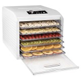 Deshidrator Alimente Sencor 6 Tavi 500W Uscator Fructe Legume Carne Ciuperci Timer LCD