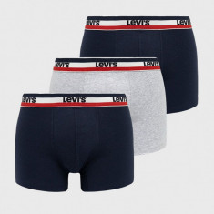 Levi's boxeri bărbați, culoarea bleumarin 37149.0542-navygreyme