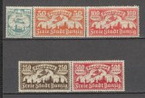 Deutsches Reich.1923 OCUPATIA IN DANZIG-Posta aeriana XD.161