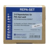 Reparație ferestre plastic, kit reparație ferestre PVC, set reparație, rășină reparație PVC, RAL 9010