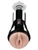 Masturbator Cock Compressor Pipedream cu Ventuza Vibratii Reincarcabil 23.4cm TPE/TPR Natural