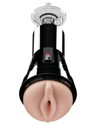 Masturbator Cock Compressor Vibrating Stroker foto