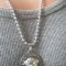 Lant+medalion INOX model MEDUSA - V