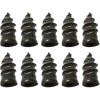 Set 10 dopuri, stifturi vulcanizare pentru anvelope, pana de cauciuc, 2 dimensiuni, 1.2x0.6 cm si 1.2x0.4 cm