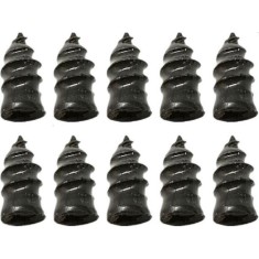 Set 10 dopuri, stifturi vulcanizare pentru anvelope, pana de cauciuc, 2 dimensiuni, 1.2x0.6 cm si 1.2x0.4 cm