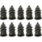 Set 10 dopuri, stifturi vulcanizare pentru anvelope, pana de cauciuc, 2 dimensiuni, 1.2x0.6 cm si 1.2x0.4 cm