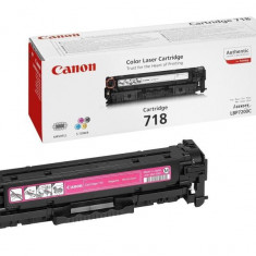 Toner canon crg718m magenta capacitate 2900 pagini pentru lbp-7200cdn