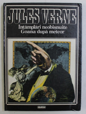 INTAMPLARI NEOBISNUITE / GOANA DUPA METEOR de JULES VERNE , ilustratii de VAL MUNTEANU , 1994 foto