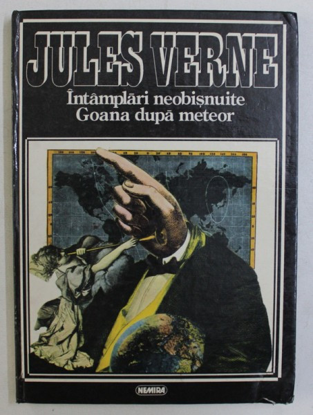 INTAMPLARI NEOBISNUITE / GOANA DUPA METEOR de JULES VERNE , ilustratii de VAL MUNTEANU , 1994
