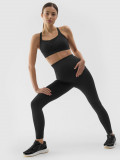 Colanți de antrenament cu uscare rapidă pentru gravide - negri, 4F Sportswear