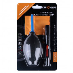 Kit curatare obiectiv si senzor 3 in 1 K&amp;amp;F Concept SKU0711 foto