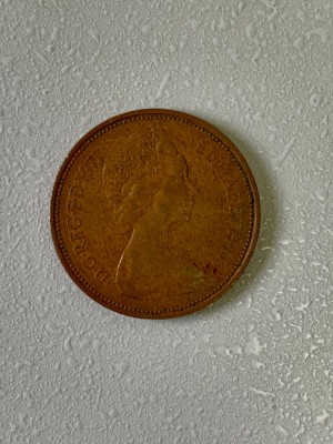 Moneda 2 PENCE / NEW PENCE - 1971 - bronz - Marea Britanie - KM 916 (55) foto