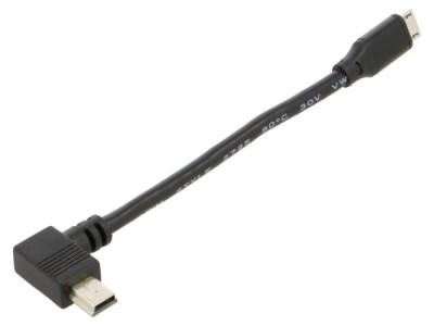 Adaptor USB la USB Mini 100mm foto
