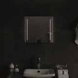 vidaXL Oglindă de baie cu LED, 40x40 cm 151719