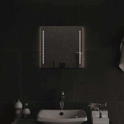 vidaXL Oglindă de baie cu LED, 40x40 cm 151719 foto