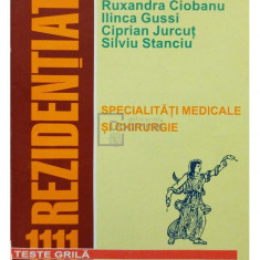 Ruxandra Ciobanu - 1111 teste grila comentate pentru rezidentiat (editia 2001)