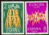 B0534 - Spania 1972 - Europa-cept 2v.neuzat,perfecta stare, Nestampilat
