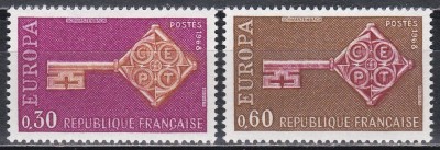 Franta 1968 - Europa CEPT, MNH foto