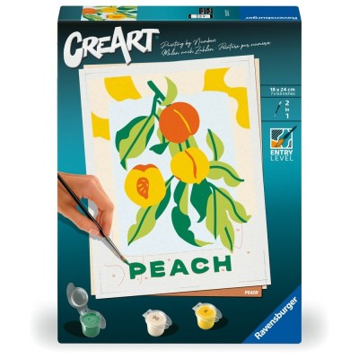 Ravensburger - CreArt pictura pe numere pentru adulti piersici foto