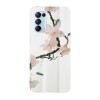 Husa compatibila cu Oppo Find X3 Lite model Pink magnolia, Silicon, TPU, Viceversa, Transparent, Carcasa