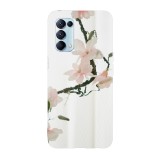 Husa compatibila cu Oppo Find X3 Lite model Pink magnolia, Silicon, TPU, Viceversa, Transparent, Carcasa