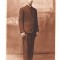 M1 F7 - FOTO - fotografie foarte veche - seminarist in uniforma - 1931