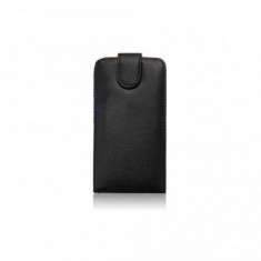 Husa Flip Piele Eco Forcell Sony Xperia U (LT25i) Negru