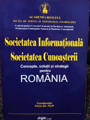 Florin Gh. Filip - Strategii si solutii pentru Romania (2001) foto