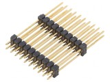 Conector Pin Header 2x10 Pini Aurit 2.54mm THT