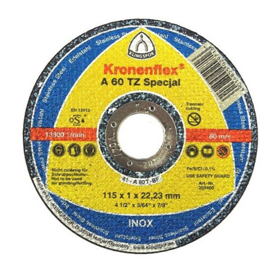 DISC DEBITARE INOX 125X1.0MM / A60TZSPECIAL foto