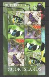 COOK ISLAND 2018 FAUNA INSECTE FLUTURI COTA MICHEL 40 EURO