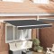 Cortina Retractabilă Antracit 300 x 200 cm Poliester, Aluminiu
