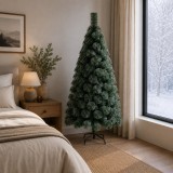 Brad artificial MANIITSOQ 180 cm, 220 varfuri, suport metalic