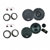 Pachet audio VW Golf IV fata spate Excalibur