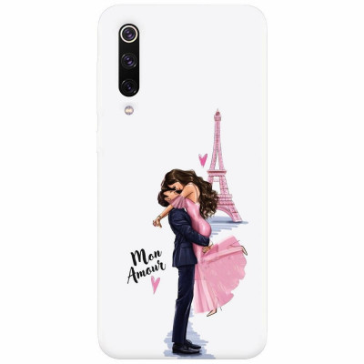 Husa silicon pentru Xiaomi Mi 9, Paris Love Mon Amour foto