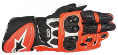 Manusi moto piele Alpinestars Handschuh GP Plus R culoare negru/alb/portocaliu m Cod Produs: MX_NEW 3556517233LAU foto