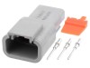 Conector Crimpat ATM 3 PIN Tată-Cablu